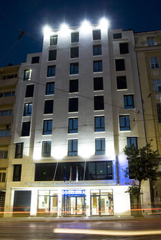 Hotel Front - Evening or Night